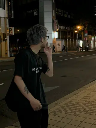 ショート カラー メンズ K ojiのヘアスタイル