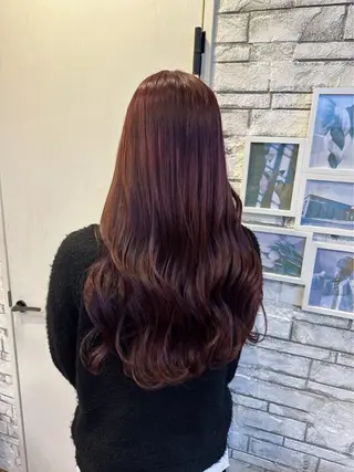 ロング 伴 星来のヘアスタイル