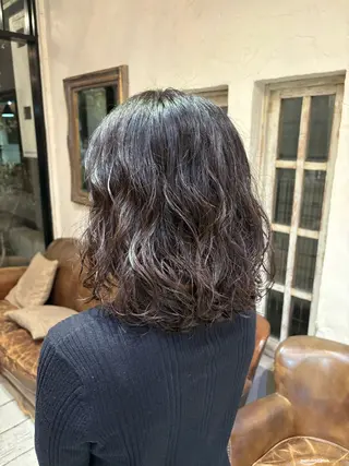 パーマ 小山 奈津のヘアスタイル