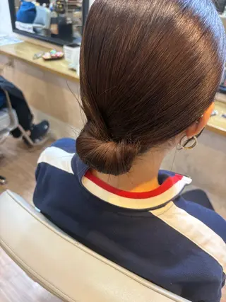 ヘアアレンジ 韓国ヘアー🇰🇷 MIWAのヘアスタイル