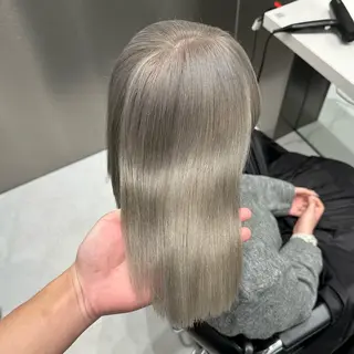 セミロング カラー ✨髪質改善艶カラー✨ リュウトのヘアスタイル