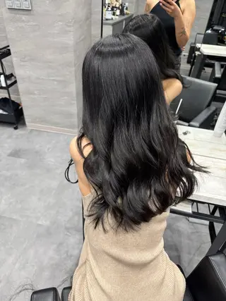 セミロング カラー 垢抜けのプロ🪄 honoのヘアスタイル