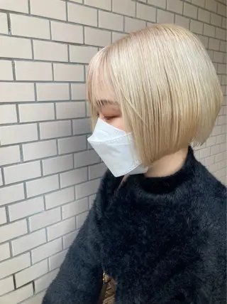 ミディアム カラー SHOEI 【nero】のヘアスタイル