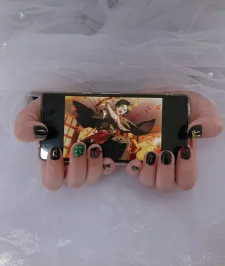 ネイル eggplant レイカのネイルデザイン