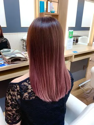 ロング カラー 奈良 優輝のヘアスタイル