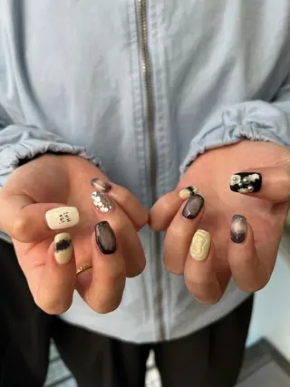 ネイル 【韓国ヘア・ネイル】 HINATA🍒のネイルデザイン