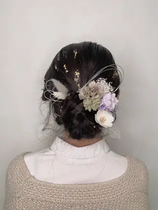 ヘアアレンジ sutekinakoto日野所属・小島 勤夢のヘアスタイル