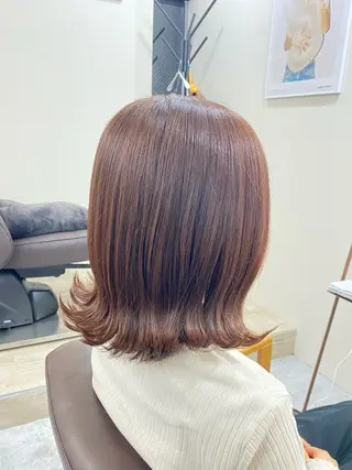 ミディアム カラー 長岡 俊樹のヘアスタイル