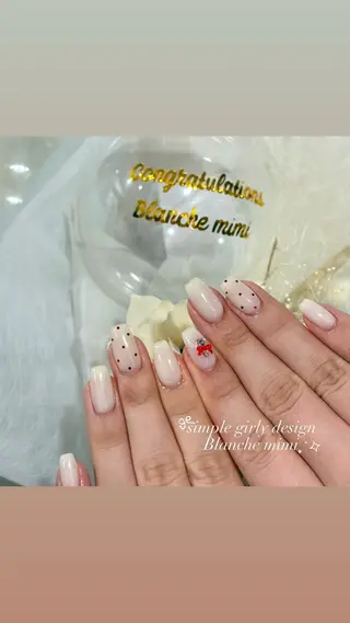 ネイル Blanche mimi.u_aのネイルデザイン