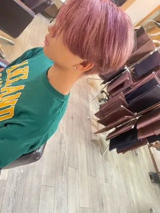 カラー 松村 蓮斗のヘアスタイル