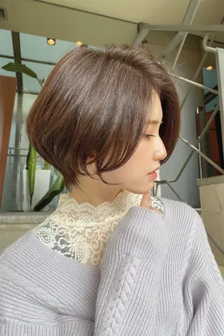 ショート カラー 🌟モテ髪ショート 🌟店長 津賀涼のヘアスタイル