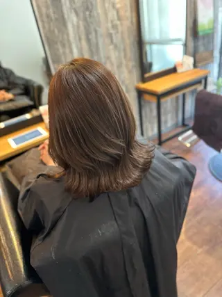 ミディアム カラー Luzir⭐︎ GEN⭐︎のヘアスタイル