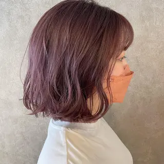 ミディアム カラー TRENCH　相澤 果歩のヘアスタイル
