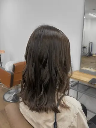 ミディアム カラー miki-YUCCA -"モデル様募集中"のヘアスタイル