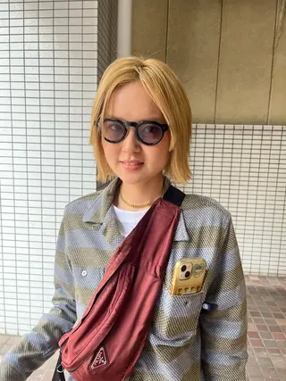 ショート カラー haruka kobayashiのヘアスタイル