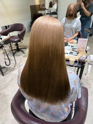ロング カラー 片山 実莉のヘアスタイル
