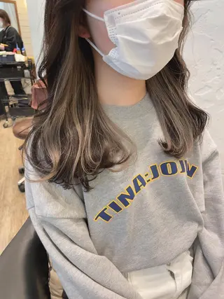 ロング ✨透明感ケアカラー✨ 長野ゆきなのヘアスタイル