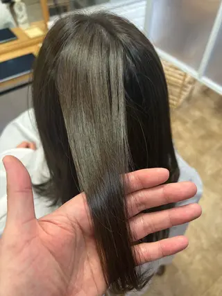 ミディアム カラー 艶髪専門美容師🏄 kazuレスlessのヘアスタイル