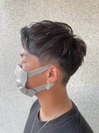 メンズ 芳賀 風斗のヘアスタイル