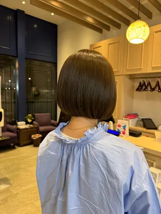 ショート カラー ショート/ボブ パーマ/中原のヘアスタイル