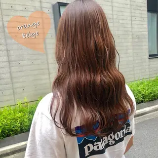 ロング ✨色持ちの良い艶 カラー✨蟹江真世のヘアスタイル