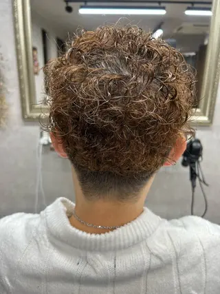 パーマ メンズ Lien 深井店のヘアスタイル