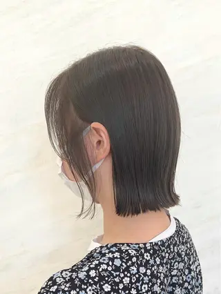 ショート 顔周りカット/透明感 カラー🤍大塚蛍のヘアスタイル