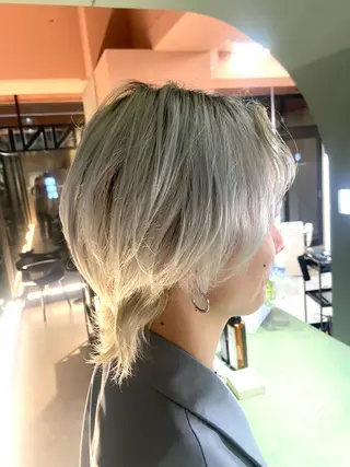 メンズ 艶髪矯正|ダイオウ シュナのヘアスタイル