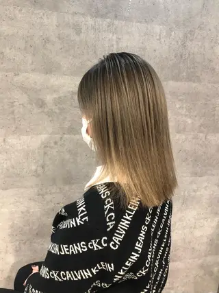 カラー 難波/ハイトーン 🦋AOI🦋のヘアスタイル