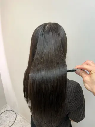 ロング 髪質改善 ヒデのヘアスタイル