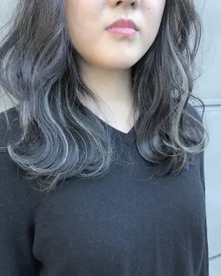 ミディアム カラー 北間 寛哉のヘアスタイル