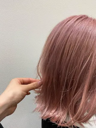 ミディアム カラー 森本玲🎶 天王寺のヘアスタイル