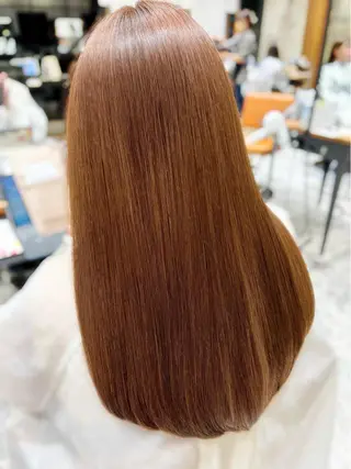 ロング カラー パーマ 美髪ヘッドスパ🫧 西山紗奈江💆‍♀️のヘアスタイル