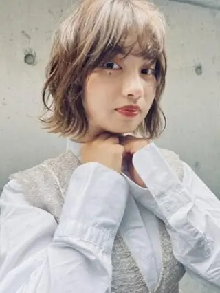 ショート カラー WATANABE YUTOのヘアスタイル
