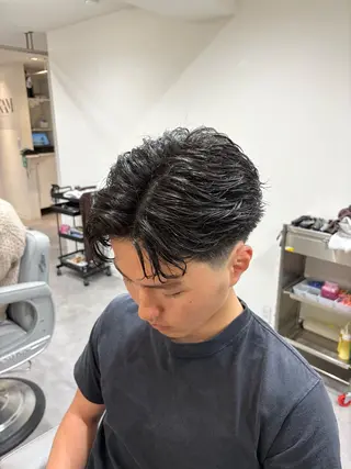 ショート メンズ 深澤 知樹のヘアスタイル