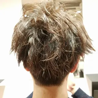 ショート メンズ 田中 光のヘアスタイル