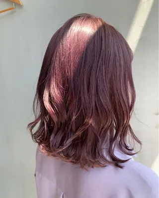 ミディアム yui .のヘアスタイル