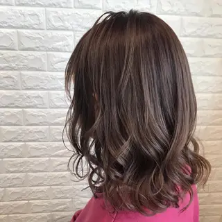 ミディアム 烏丸韓国ヘア🇰🇷 ayaka🎀のヘアスタイル