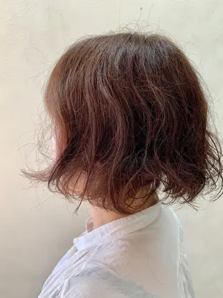 ショート カラー 加藤 遥花のヘアスタイル