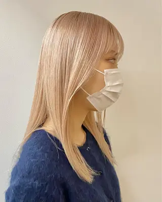 セミロング カラー 無料カットモデル募集 🌱ひょうがのヘアスタイル