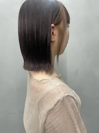 ショート カラー #tag  田島 純奈のヘアスタイル