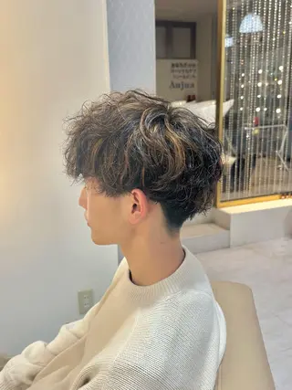 カラー メンズ 畑中 夢のヘアスタイル