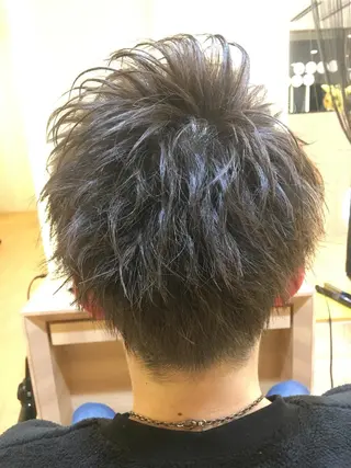 ショート カラー メンズ メンズカット 三村洸斗のヘアスタイル