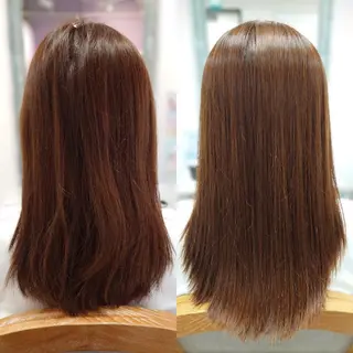 ミディアム tico 🌱shiori🌱のヘアスタイル