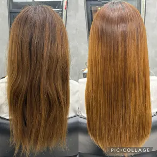 ロング すぐ巻ける縮毛矯正 🍀勝倉　麗のヘアスタイル