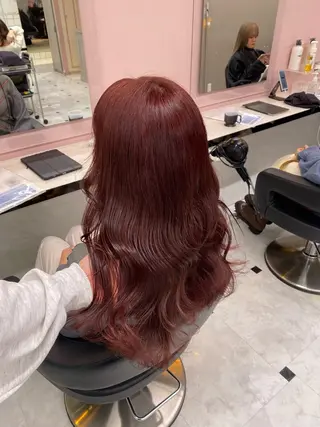 ロング ♥️韓国風透明感 暖色misa♥️のヘアスタイル