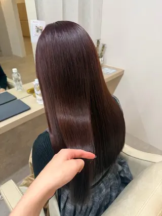 ロング カラー りん/ハイトーン💖 🌈髪質改善✨️浜松のヘアスタイル