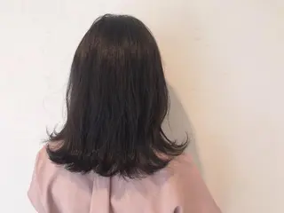 ミディアム カラー 伊藤 さやかのヘアスタイル