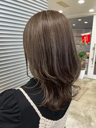 ミディアム archange アルカンジュのヘアスタイル