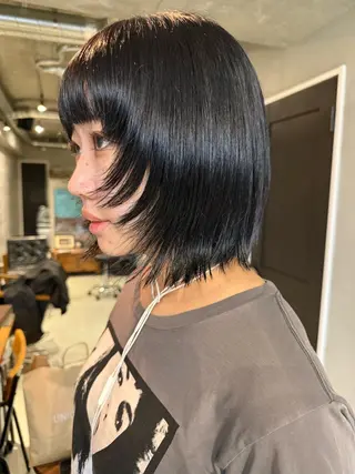 カラー 河坂 昌恵のヘアスタイル